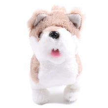 Load image into Gallery viewer, Hot Selling Electric Soft Plush Robot Dog Husky Toys Can Bark Walking Forward and Backward Simulation Toys for Children Gifts