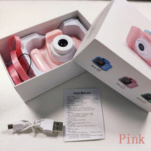 Load image into Gallery viewer, Mini Digital Camera Toys for Kids 2 Inch HD Screen Chargable Photography Props Cute Baby Child Birthday Gift Outdoor Game