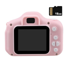 Load image into Gallery viewer, Kids Mini Camera Toy Cute Camcorder Rechargeable Digital Camera with 2 Inch Display Screen Children Educational Toy Outdoor Play